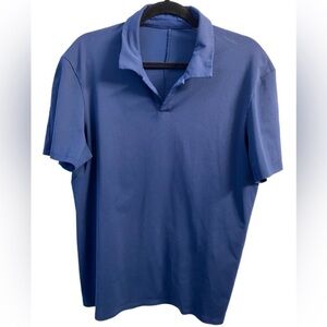 Lululemon Men's Navy Mesh Polo Pit 22 L
27.5 EUC No Size Tag Casual